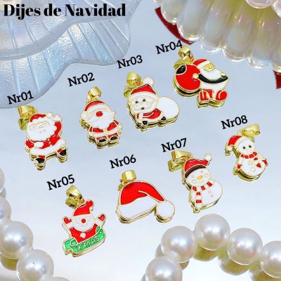 #NR cadena con dije navidad solo dije 1.2