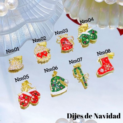 #Nm cadena con dije navidad  solo dije 1.5$