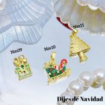 #Nm cadena con dije navidad  solo dije 1.5$