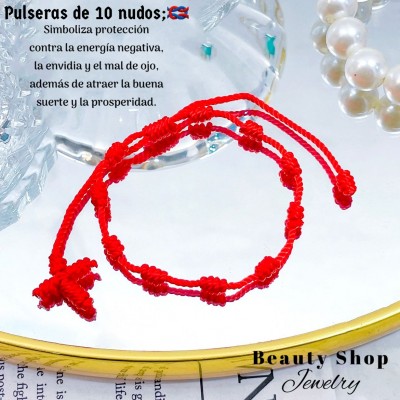 pulsera de 10 nudos