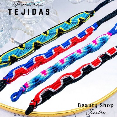 pulsera de hilo colores G