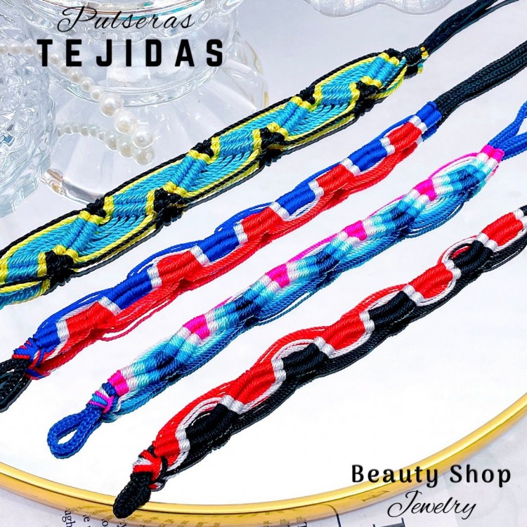 pulsera de hilo colores G pulsera de hilo colores G