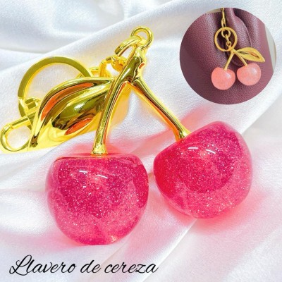 Llavero cereza en tendencia 18.5&