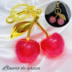 Llavero cereza en tendencia 18.5& Llavero cereza en tendencia 18.5&