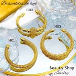 #H pulsera oro chino #H pulsera oro chino