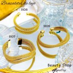 #H pulsera oro chino #H pulsera oro chino