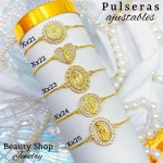 #3 Pulsera ajustable oro chino (57 modelos) (9.50&)）
