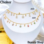 #a choker oro chino 16&