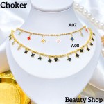 #a choker oro chino 16&