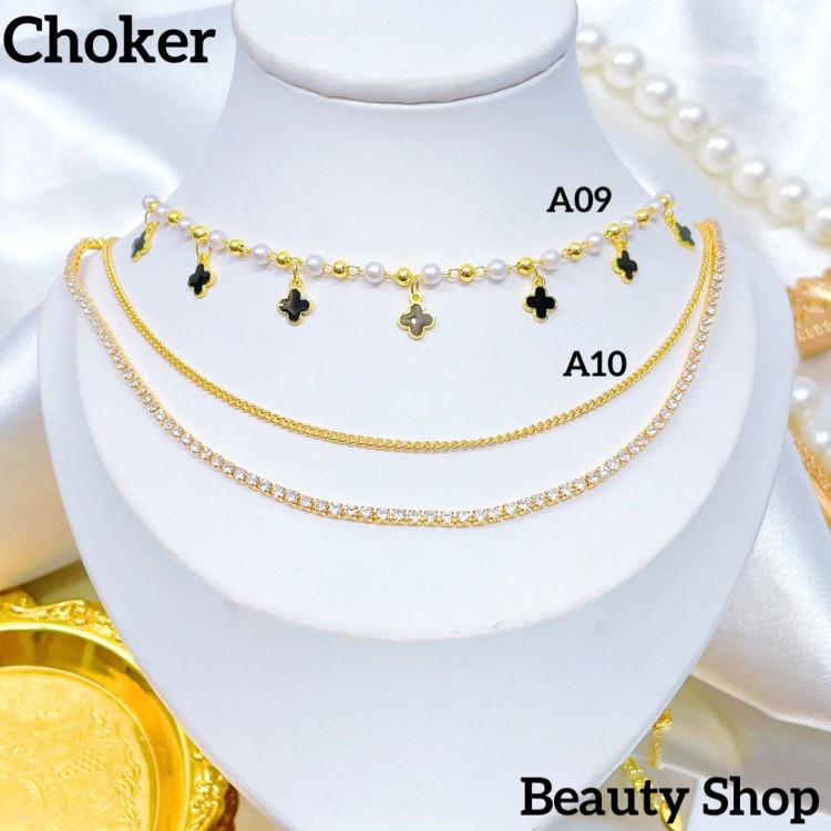 #a choker oro chino 16&