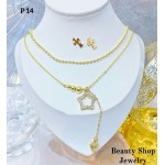 corbatin doble oro chino 14.5& corbatin doble oro chino 14.5&