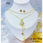 corbatin doble oro chino 14.5& corbatin doble oro chino 14.5&