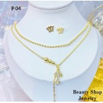 corbatin doble oro chino 14.5& corbatin doble oro chino 14.5&