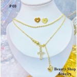 corbatin doble oro chino 14.5& corbatin doble oro chino 14.5&