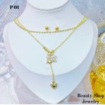 corbatin doble oro chino 14.5& corbatin doble oro chino 14.5&