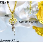 #B Cadena con dije ( solo dije 1.75$) (con cadena sencilla 9.5&con cadena ajustable12&) #B Cadena con dije ( solo dije 1.75$) (con cadena sencilla 9.5&con cadena ajustable12&)