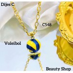 #C cadena con dije  1.95$ solo dije 1.45$(cadena ajustable11& 9.5&sencilla)