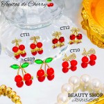 #ct zarcillo cereza oro chino18k 11& #ct zarcillo cereza oro chino18k 11&