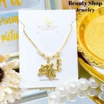 juego cadena verano doble dije (&12）