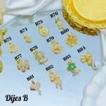 #002 cadena con dije (solo dije 1.45) 8.5&(1.64*)