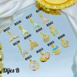 #002 cadena con dije (solo dije 1.45) 8.5&(1.64*)