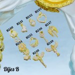 #002 cadena con dije (solo dije 1.45) 8.5&(1.64*)