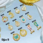 #002 cadena con dije (solo dije 1.45) 8.5&(1.64*)