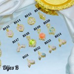 #002 cadena con dije (solo dije 1.45) 8.5&(1.64*)