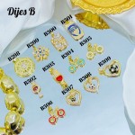 #002 cadena con dije (solo dije 1.45) 8.5&(1.64*)
