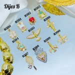 #002 cadena con dije (solo dije 1.45) 8.5&(1.64*)