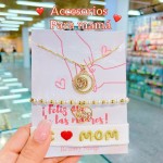 #00 juego cadena dia de las madres 3 piezas por 6.50$ (4.55*)