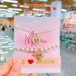 #00 juego cadena dia de las madres 3 piezas por 6.50$ (4.55*)