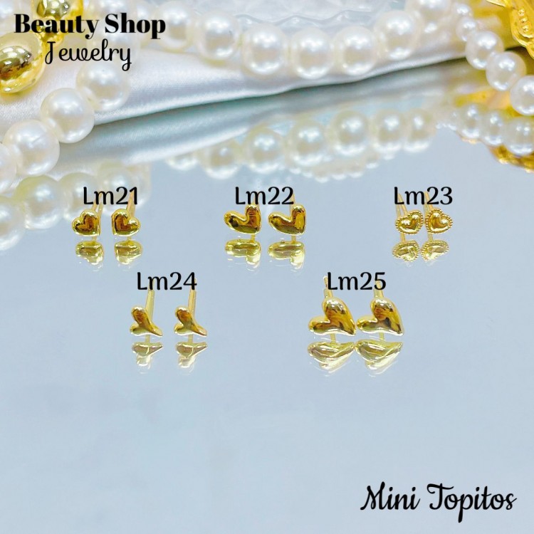 #Lm mini topito oro chino 18 k  （&4.5)(0.95*)
