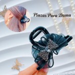 pinza de Dama flor (clip foto entre ver mas modelos) 9.5&(1.71*)