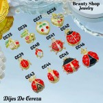#016#cadena con dije cereza （solo dije 1.2$） (7.5&）(1.54*)