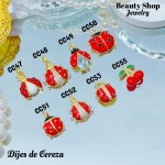 #016#cadena con dije cereza （solo dije 1.2$） (7.5&）(1.54*)