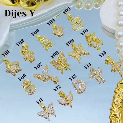 #003 #Y cadena con dije(solo dije 1.25$) ((con cadena 7.5& (1.54*)