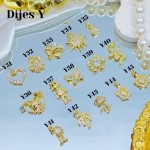 #003 #Y cadena con dije(solo dije 1.25$) ((con cadena 7.5& (1.54*)