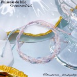 #1 Pulsera hilo color brillante (0.88*)