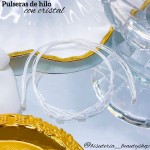 #1 Pulsera hilo color brillante (0.88*)