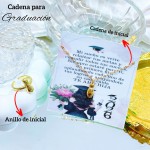 #00 juego graduacion cadena+anillo de letra