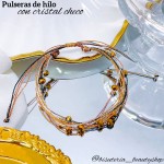 #1 Pulsera hilo color brillante (0.88*)