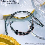 #1 Pulsera hilo color brillante (0.88*)