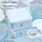 Cajita regalo de pulsera semicuero (2.7*) 15&