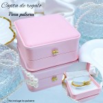 Cajita regalo de pulsera semicuero (2.7*) 15&