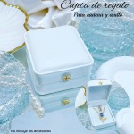 cajita regalo de semicuero cadena (2.1*) 12&