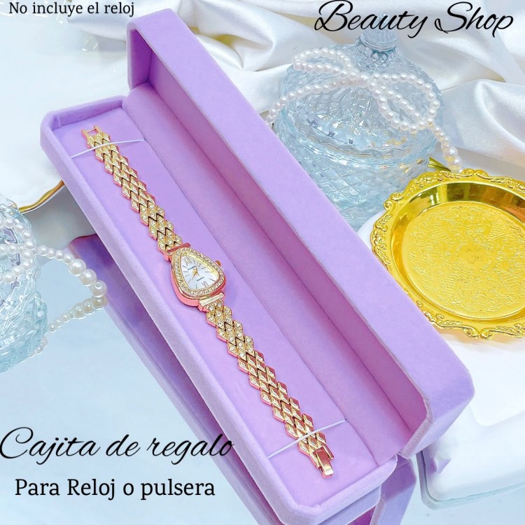 cajita regalo de reloj o pulsera (2*) 12&