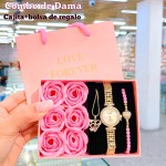#01 Combo elegante incluye la caja y sus rosas eterna (9.35*)