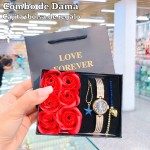 #01 Combo elegante incluye la caja y sus rosas eterna (9.35*)