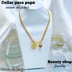 Collar caballero lujos oro chino